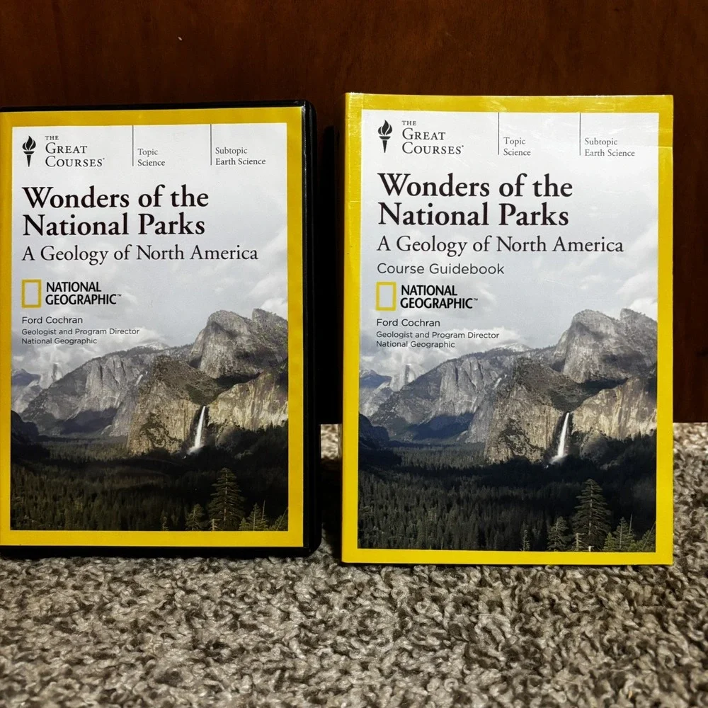 Wonders of the National Parks A Geology of North America [Great Courses · DVD GB